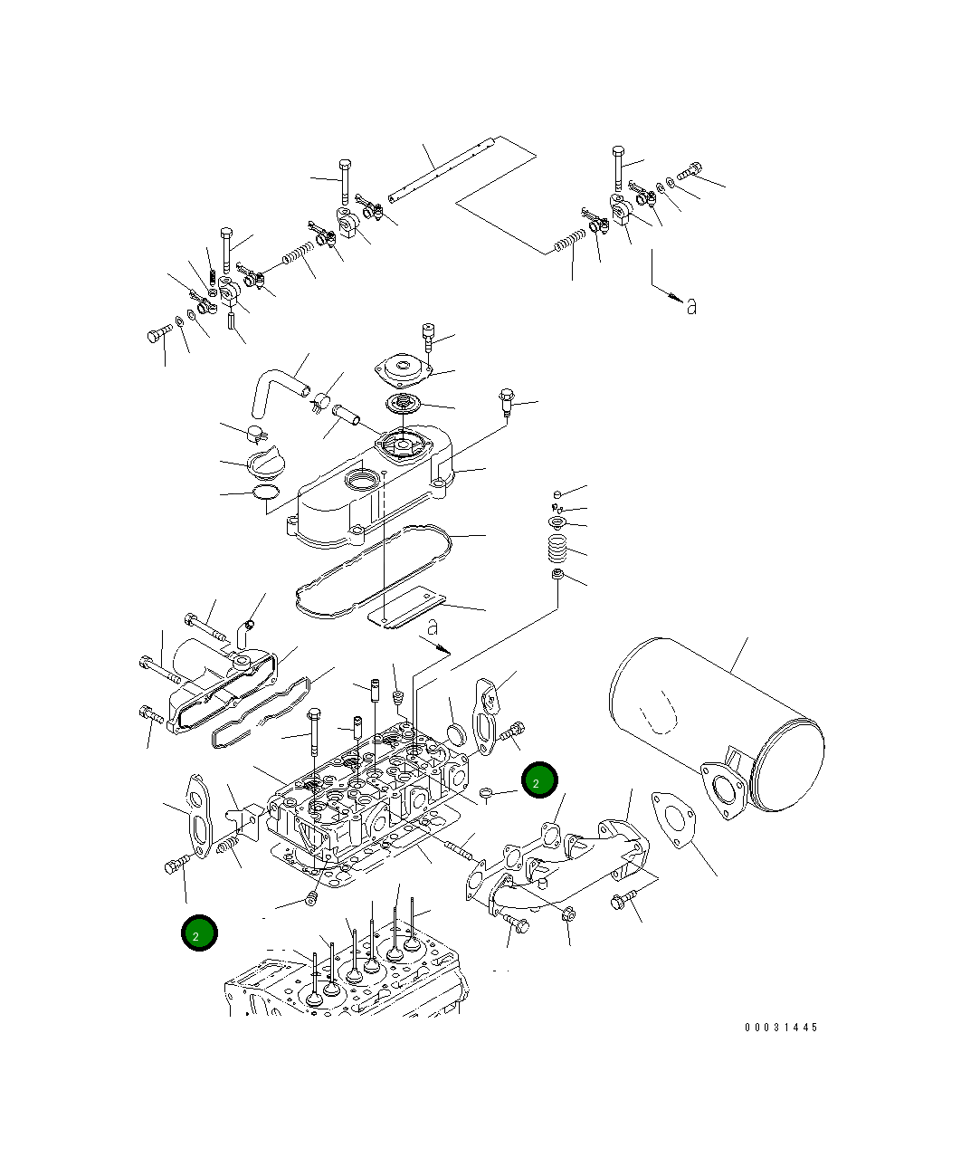 Болт KT01123-60816 Komatsu