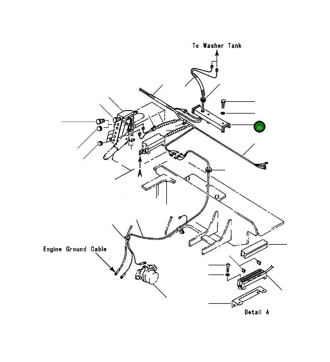 Крышка 416-06-16361  Komatsu