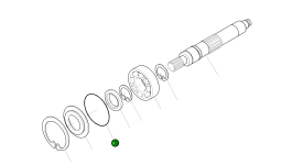 Кольцо уплотнительное (O-Ring) 1300281007 Komatsu