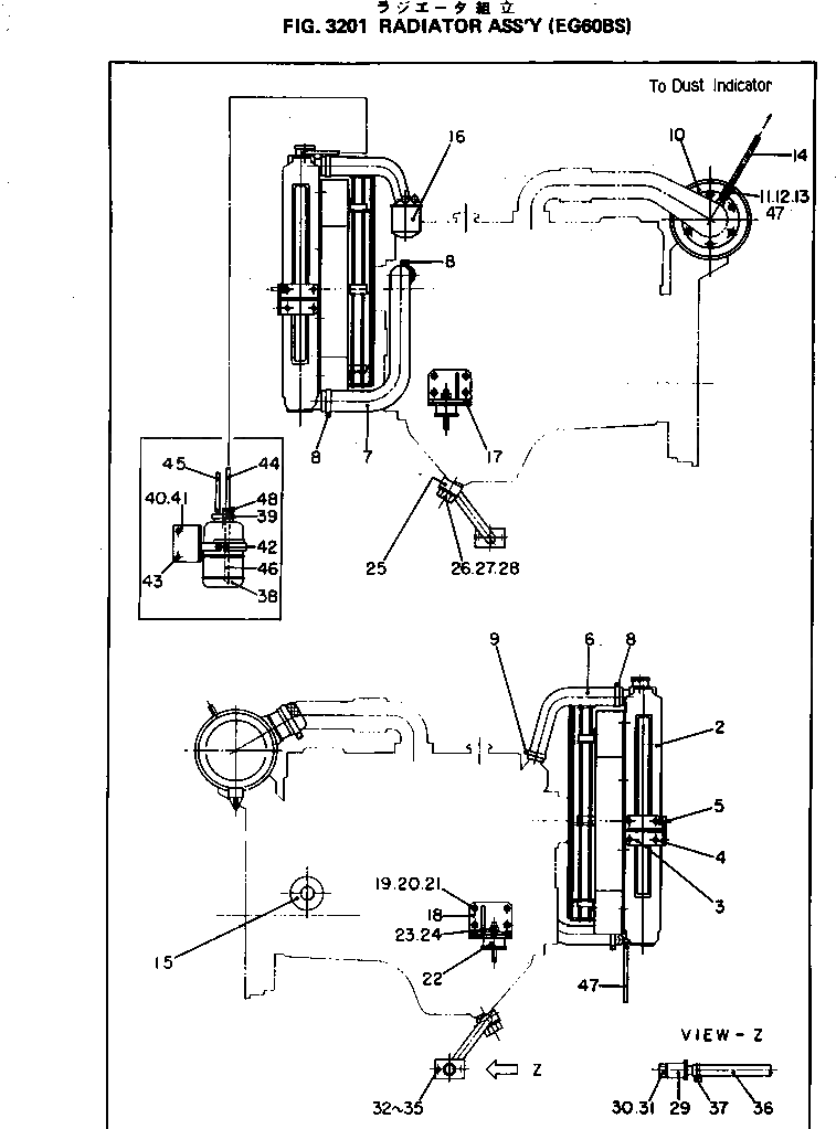 Болт DY00100-08035  Komatsu