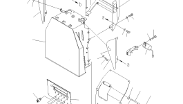 Крышка 198-54-74411 Komatsu