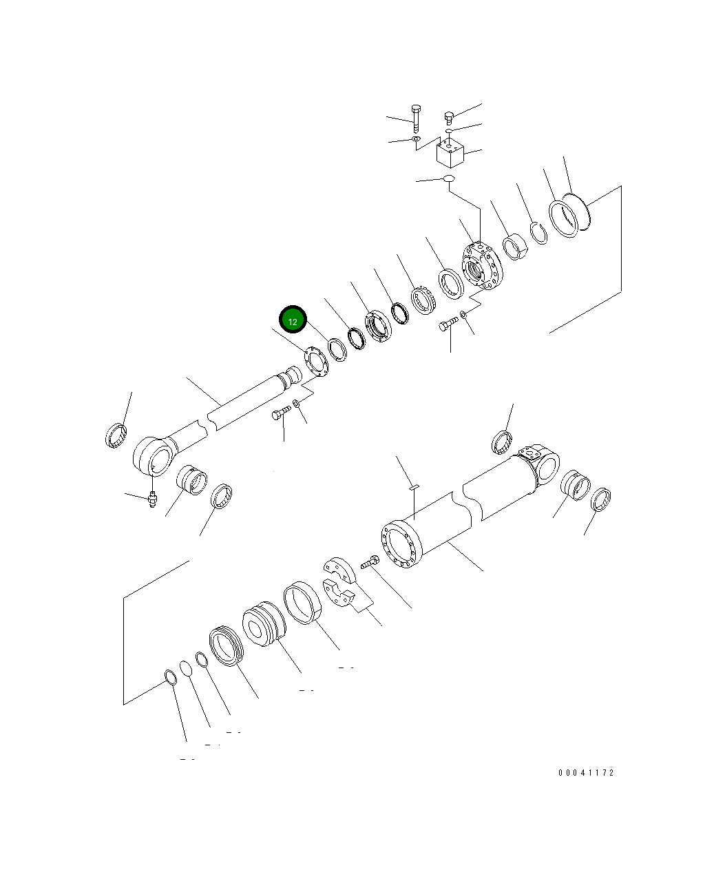 Кольцо 707-88-03881 Komatsu