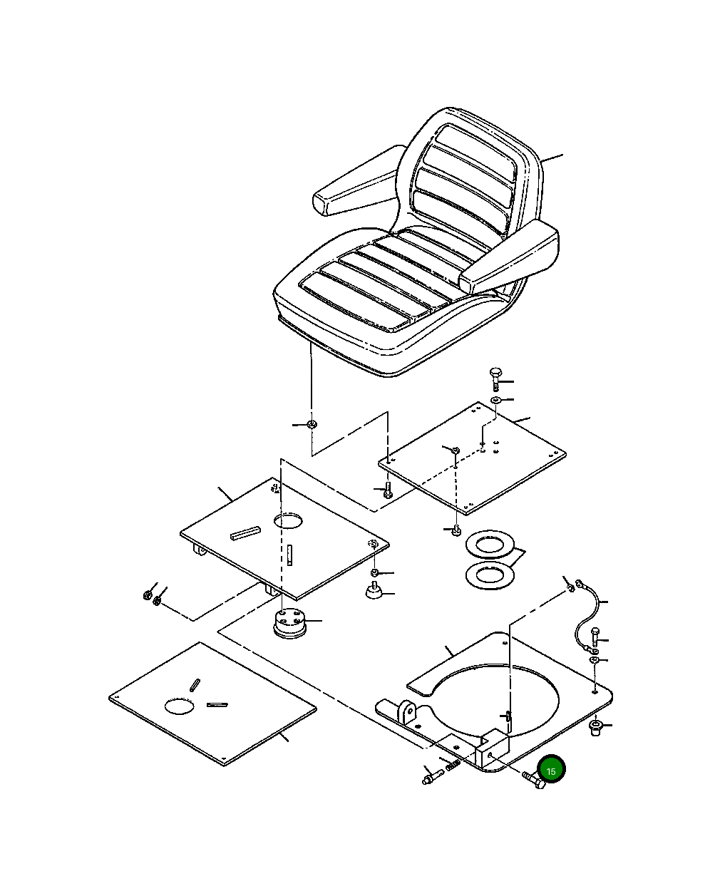 Болт 180 137 Komatsu