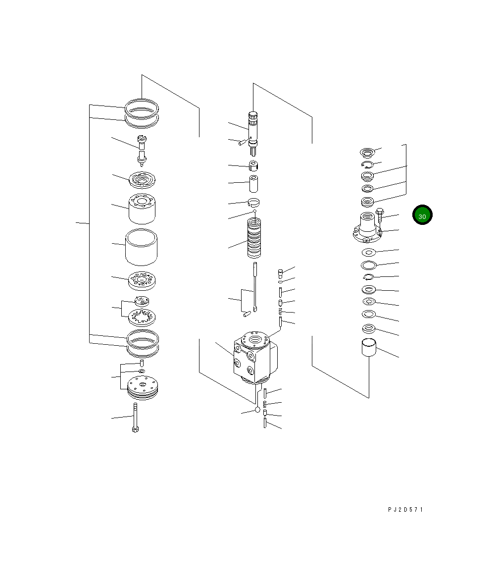 Болт 566-40-42830 Komatsu