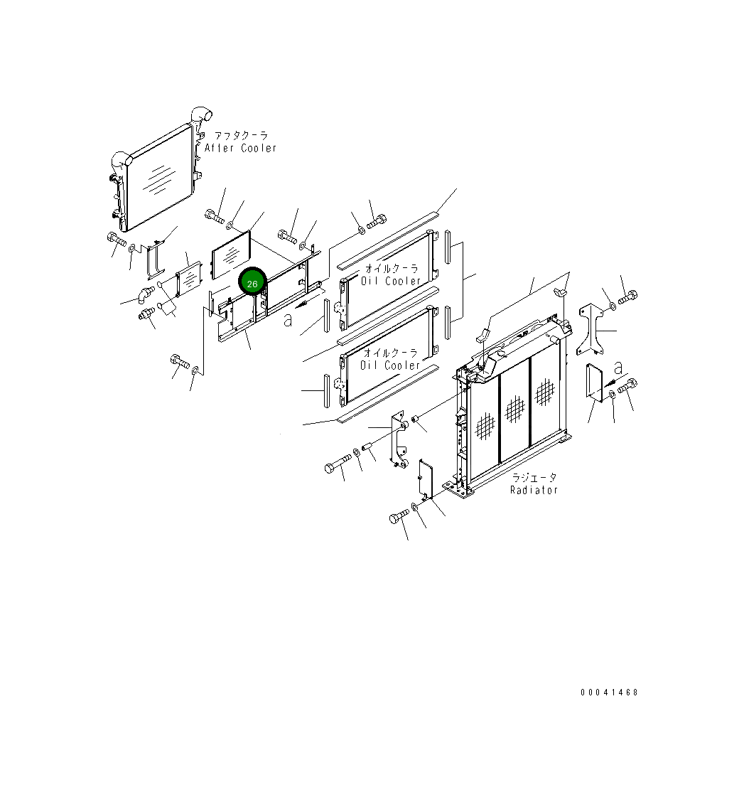 Крышка 209-03-41480 Komatsu