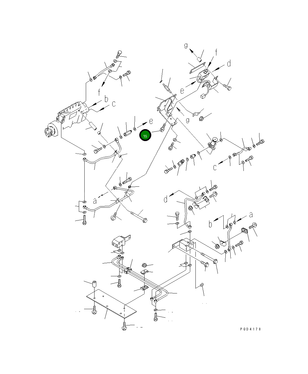 Болт 01252-60525 Komatsu
