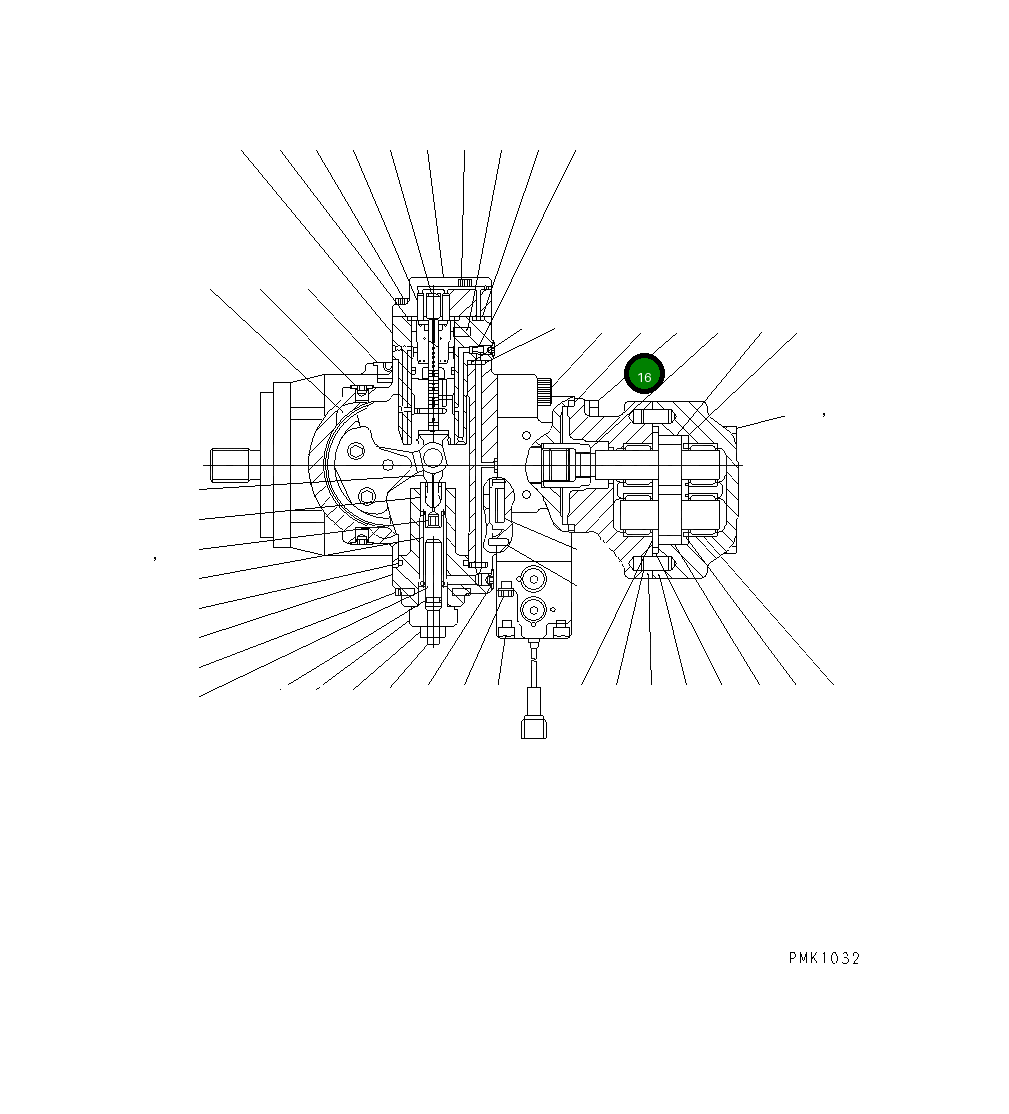 Болт TM8072-142  Komatsu