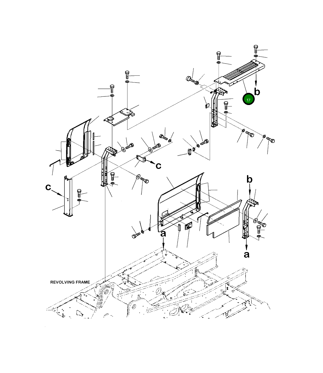 Крышка 2A5-54-11851 Komatsu