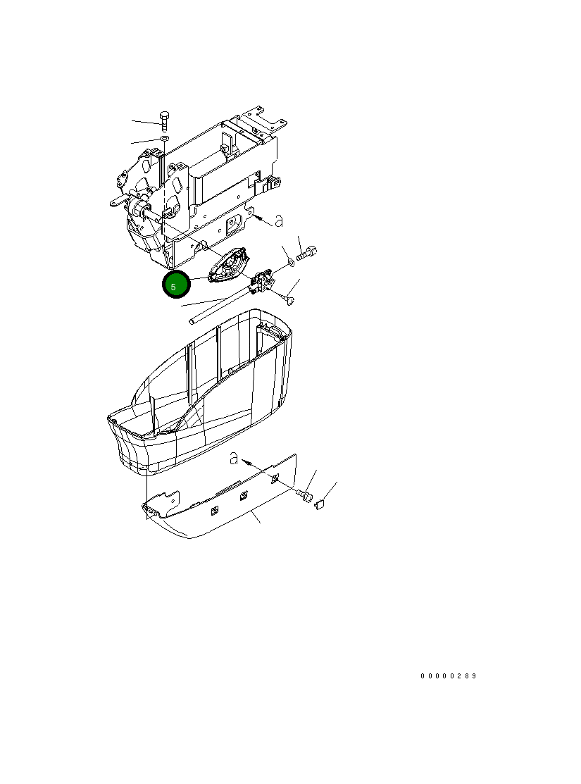Крышка 20Y-43-31521 Komatsu
