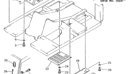 Крышка 20D-54-41260 Komatsu