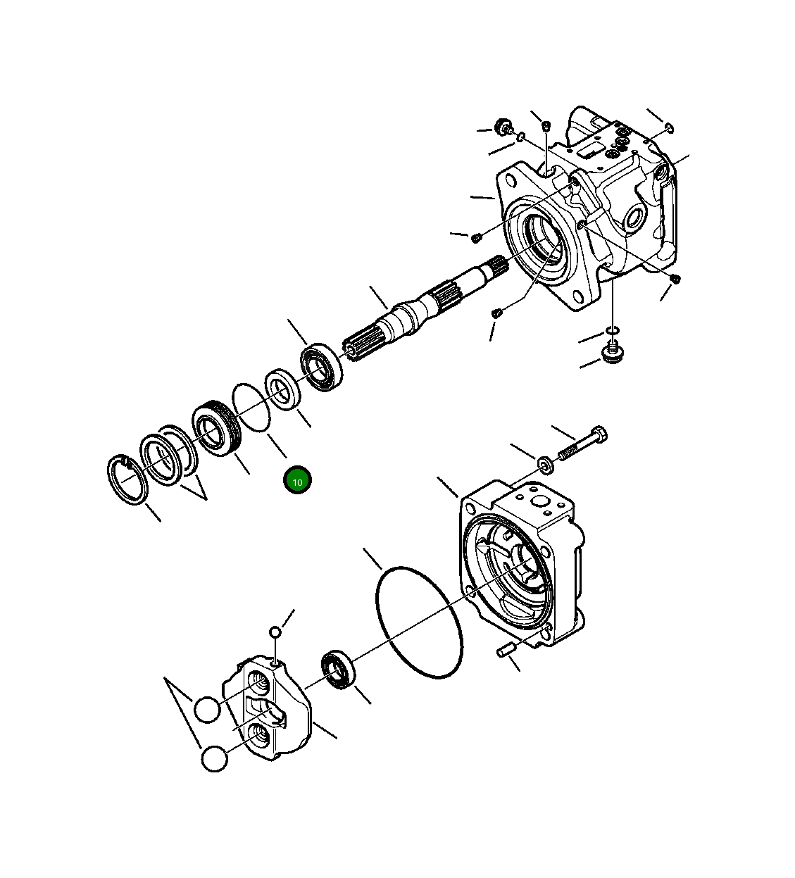 Кольцо уплотнительное (O-Ring) 07000-82065  Komatsu