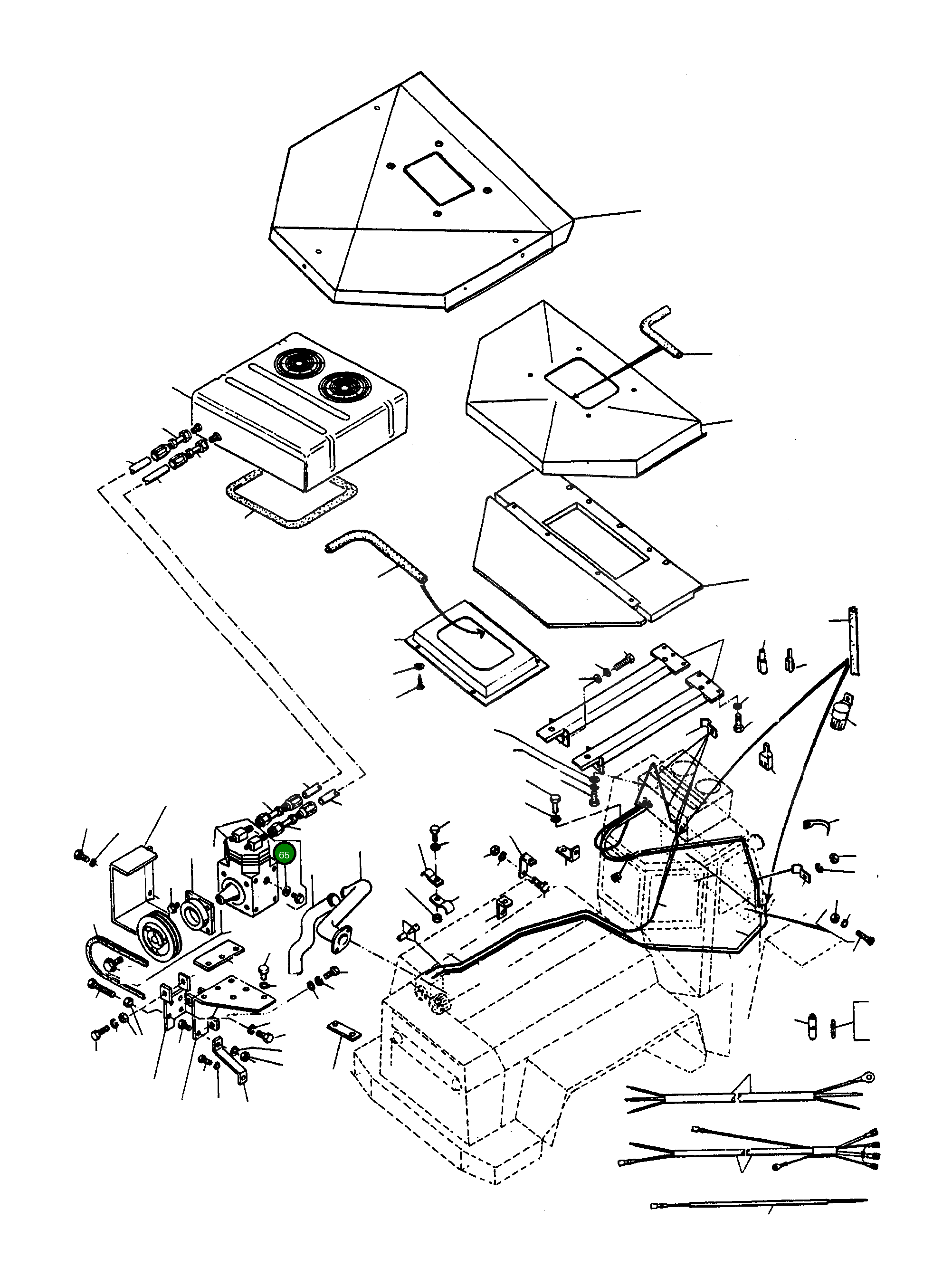 Кольцо уплотнительное (O-Ring) 3236251M1 Komatsu