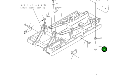 Болт 21T-09-71120 Komatsu