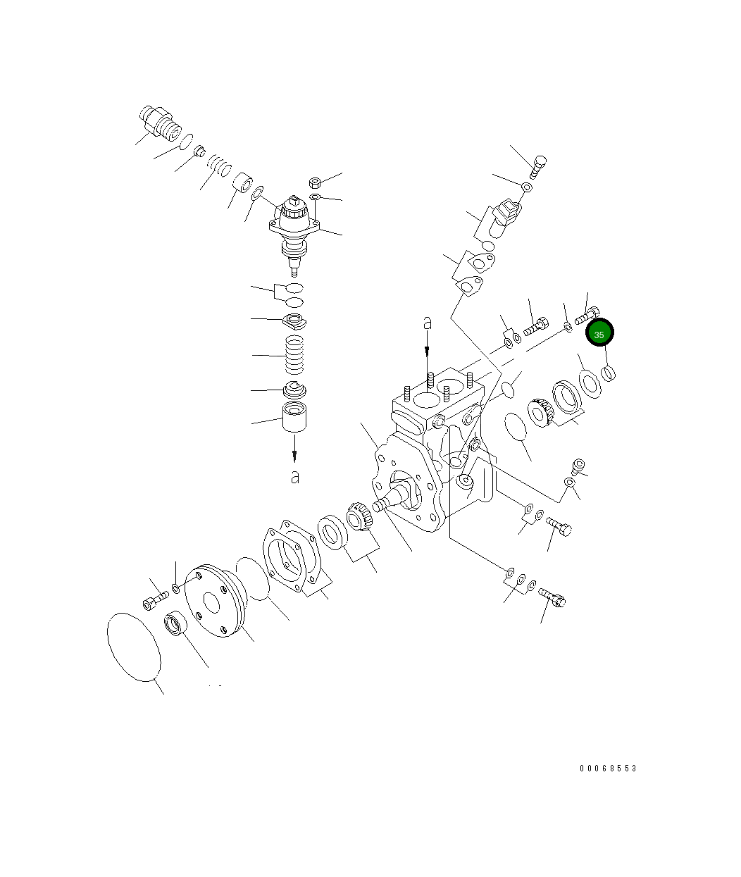 Кольцо ND090207-0100  Komatsu