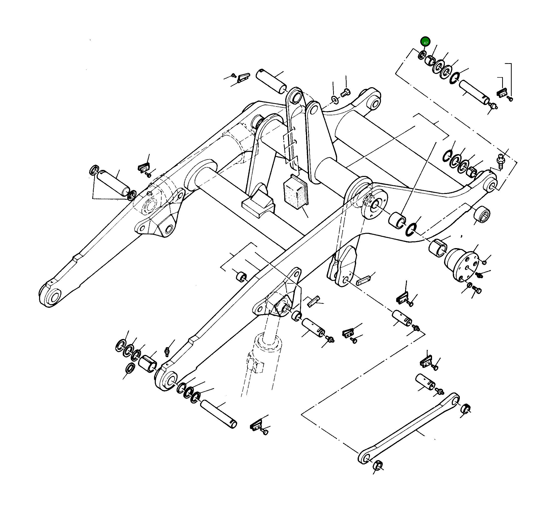 Кольцо 2938503M1 Komatsu