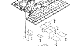Крышка 207-54-A1510 Komatsu