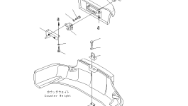 Крышка 20T-54-82491 Komatsu