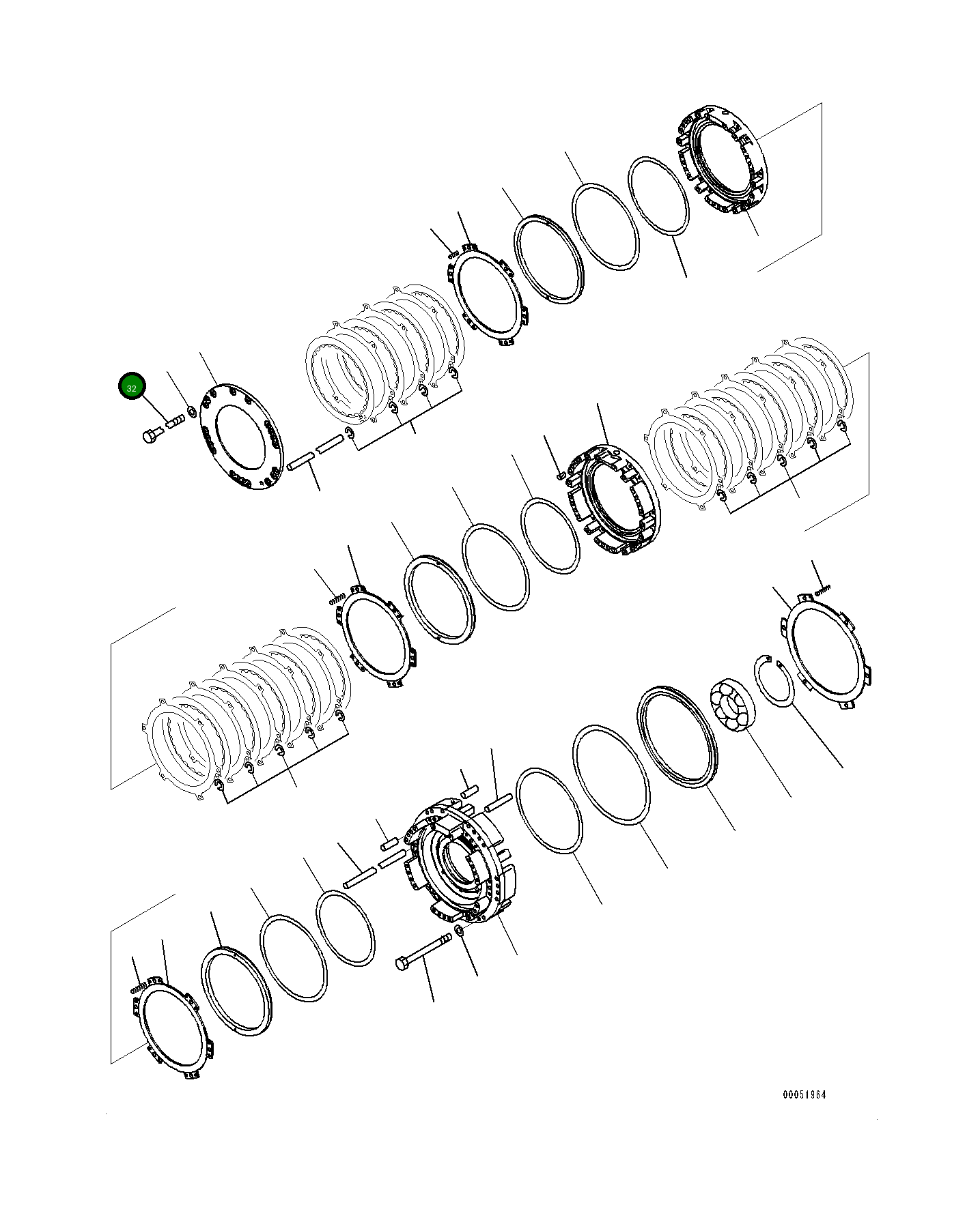 Болт 561-15-71290 Komatsu