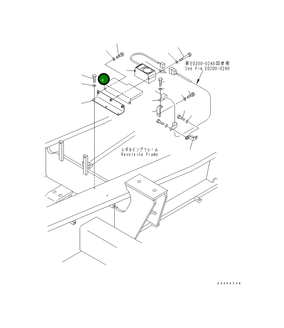 Крышка 209-06-77720  Komatsu