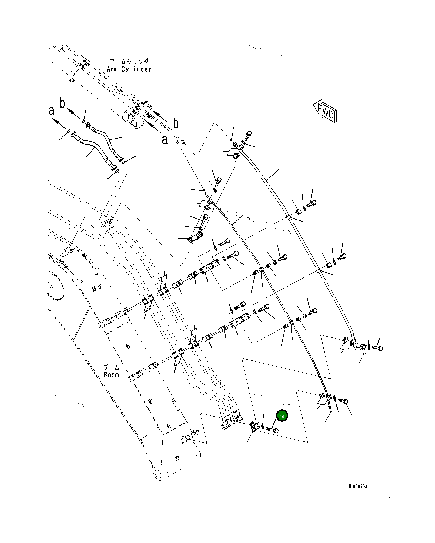 Болт 0101081270 Komatsu