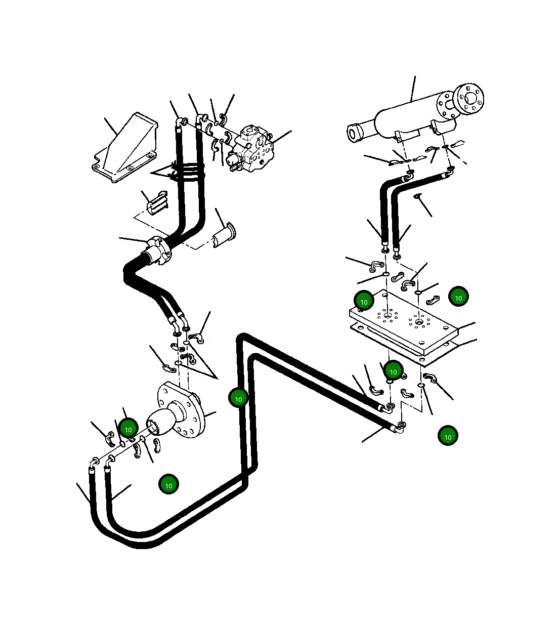 Кольцо уплотнительное (O-Ring) 384 598 R1 Komatsu