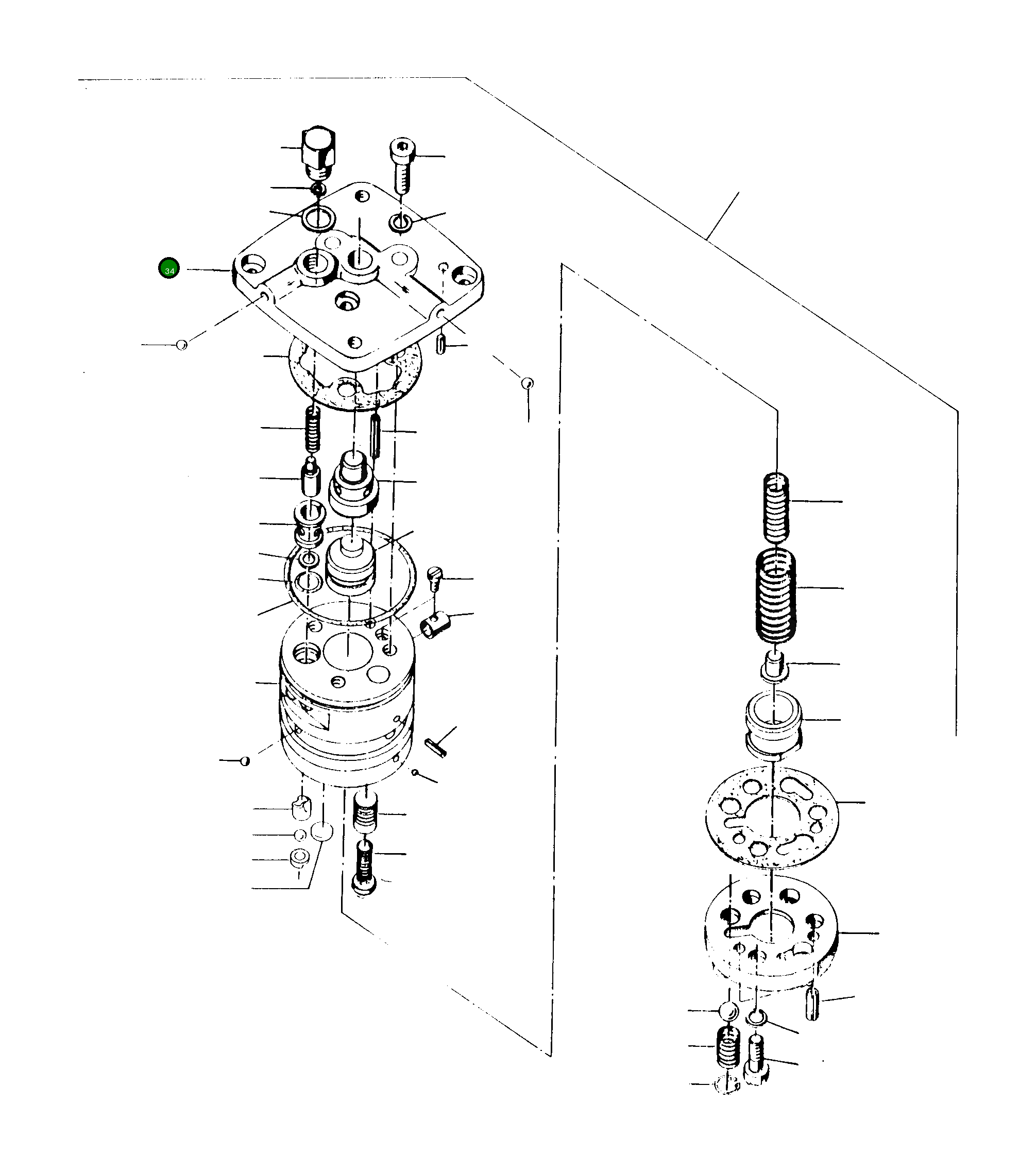 Крышка 3086477M1 Komatsu
