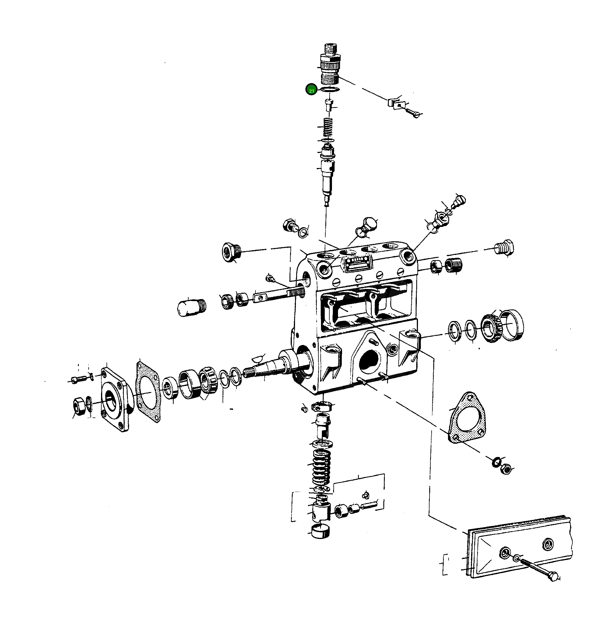 Кольцо уплотнительное (O-Ring) 3237413M1  Komatsu