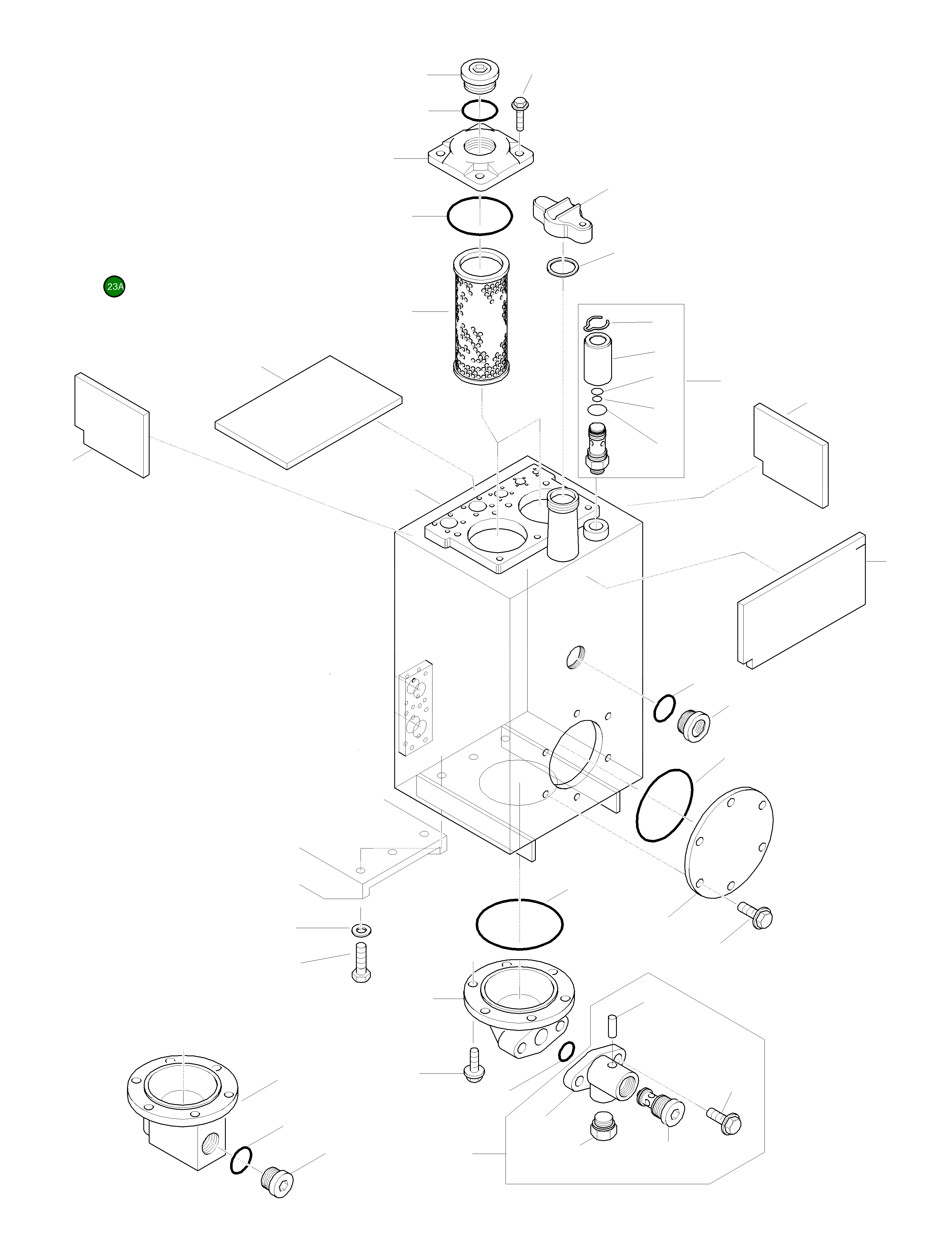 Крышка 421-60-H5190  Komatsu