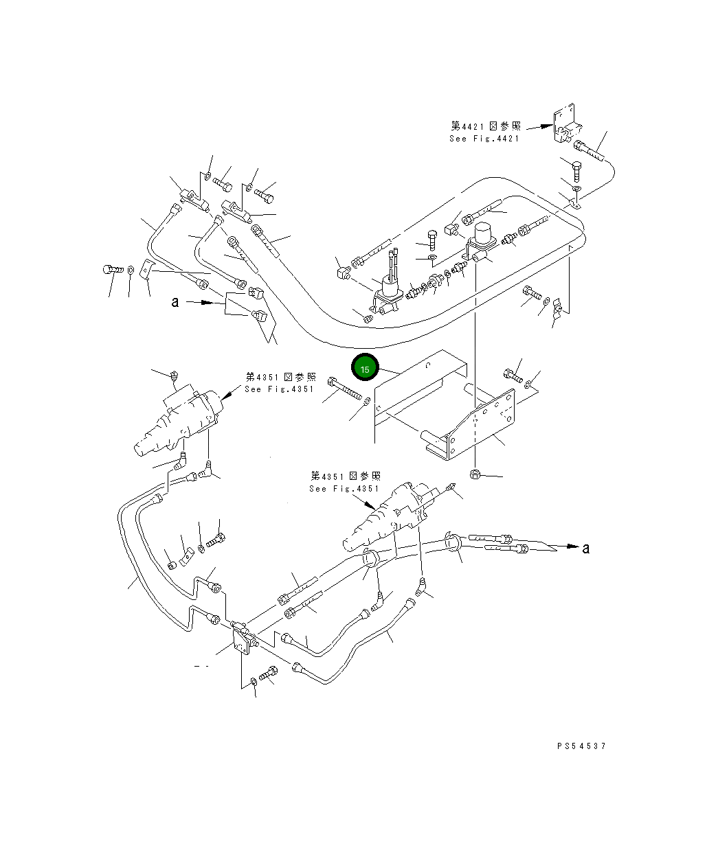 Крышка 235-44-31440 Komatsu