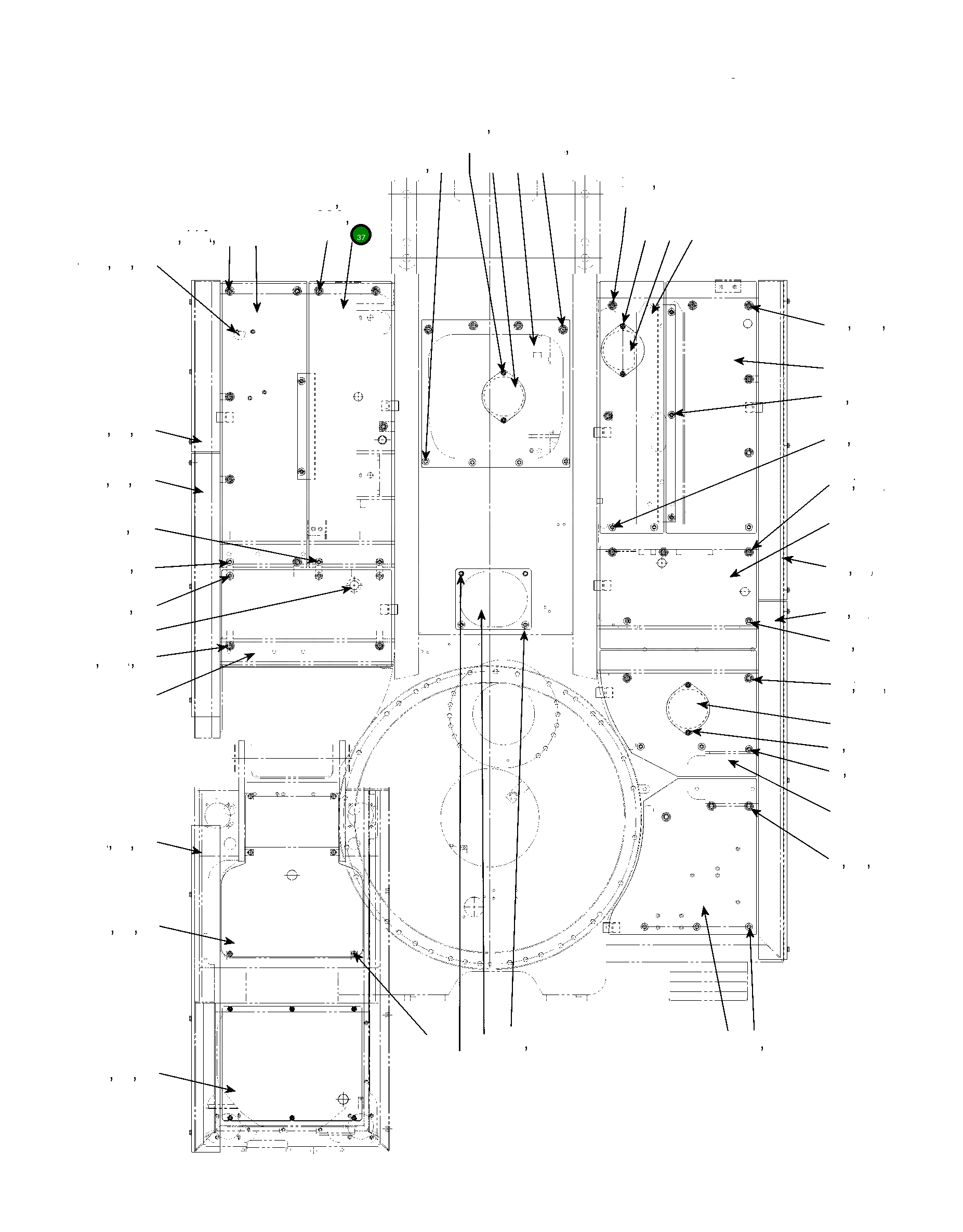 Крышка 207-54-KC010 Komatsu