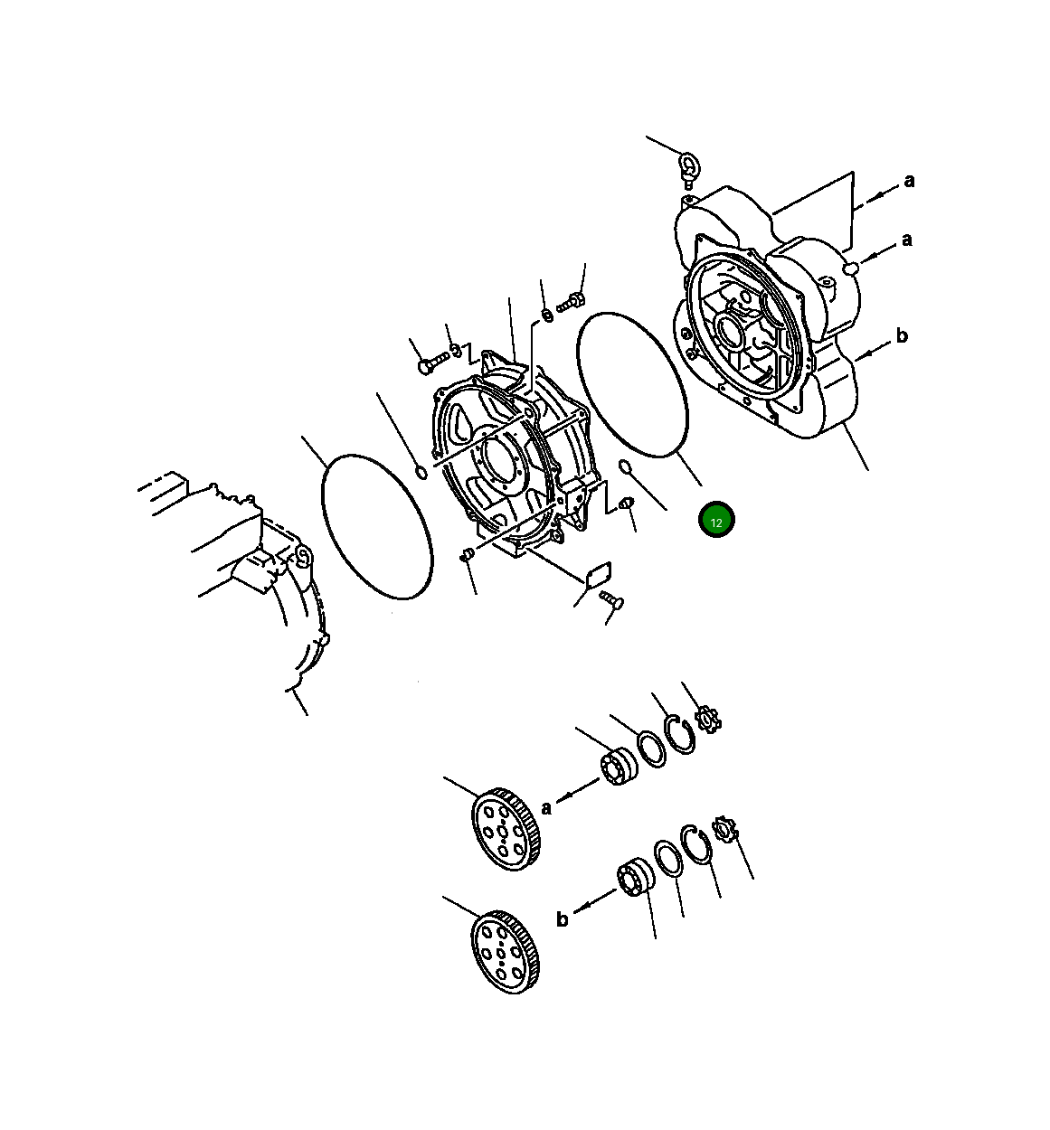 Кольцо уплотнительное (O-Ring) 07000-65420 Komatsu