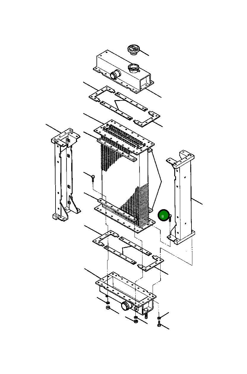 Болт 24 477 R1 Komatsu