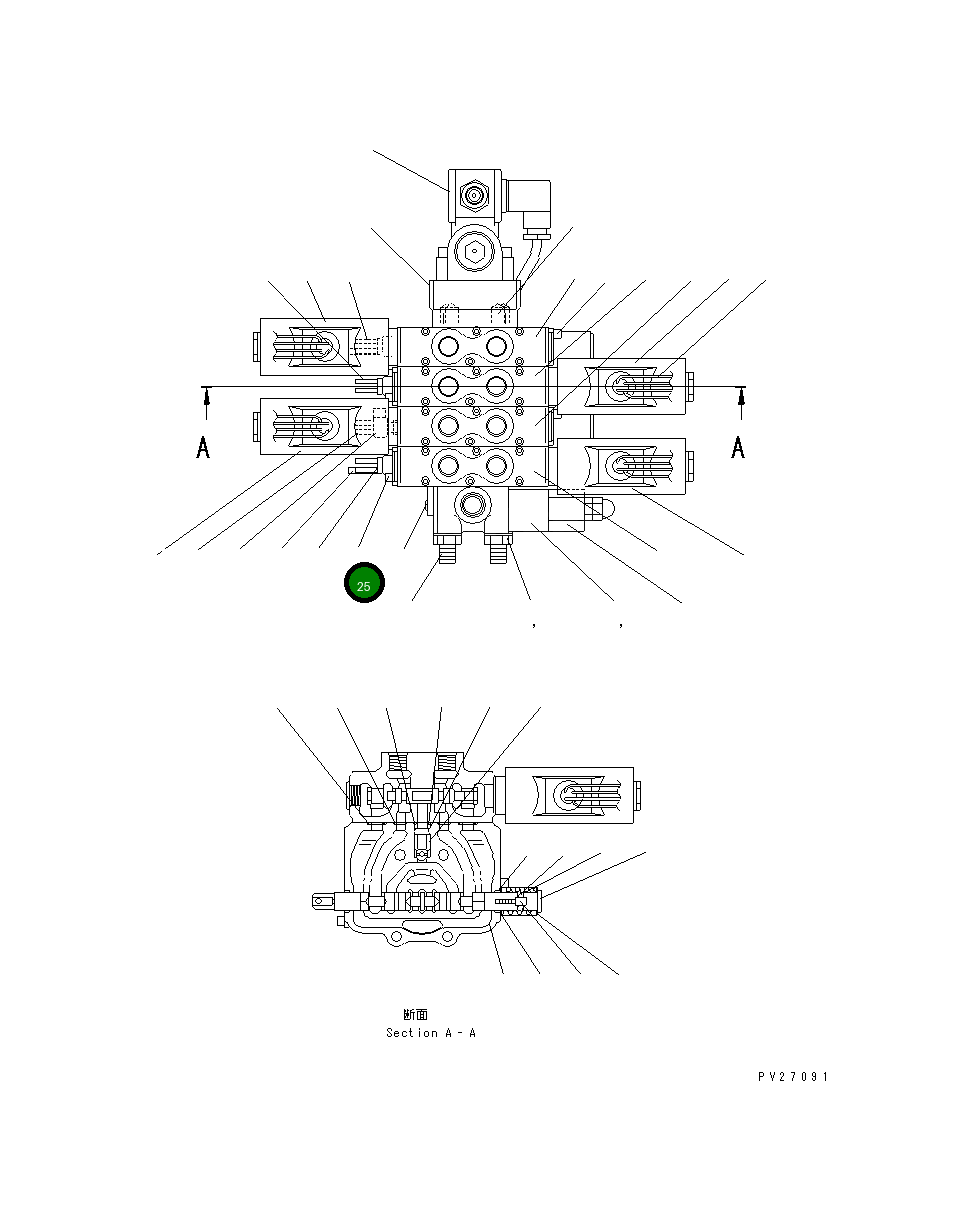 Болт UN716106008 Komatsu