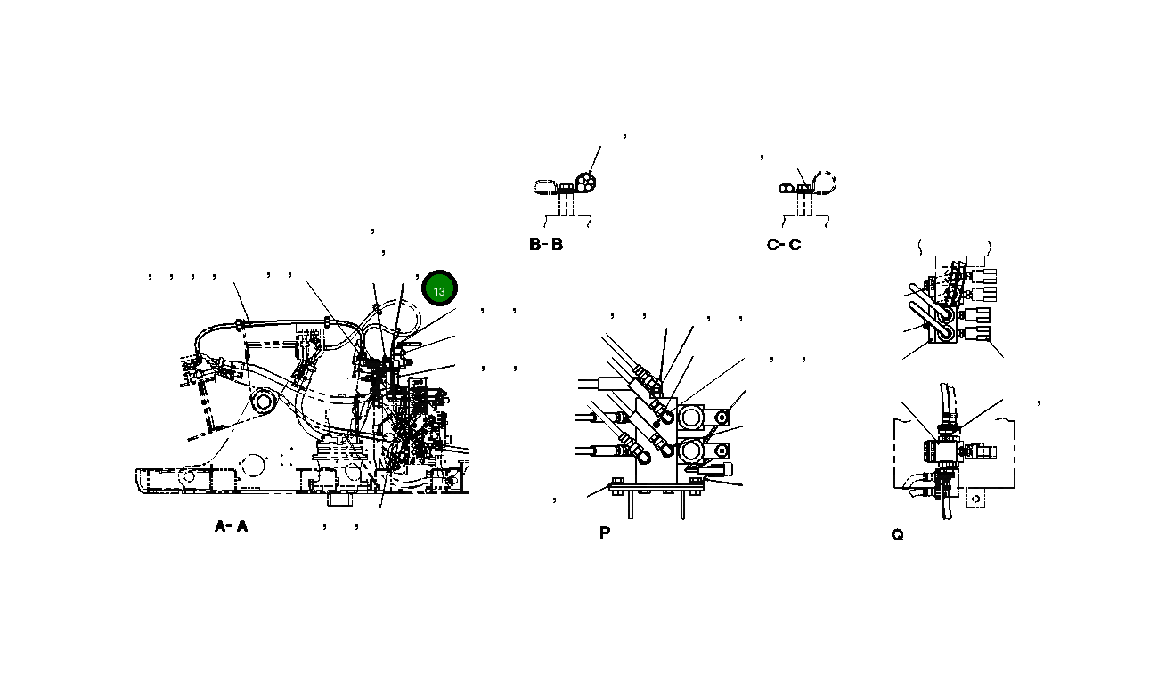 Кольцо уплотнительное (O-Ring) 007002-11423 Komatsu