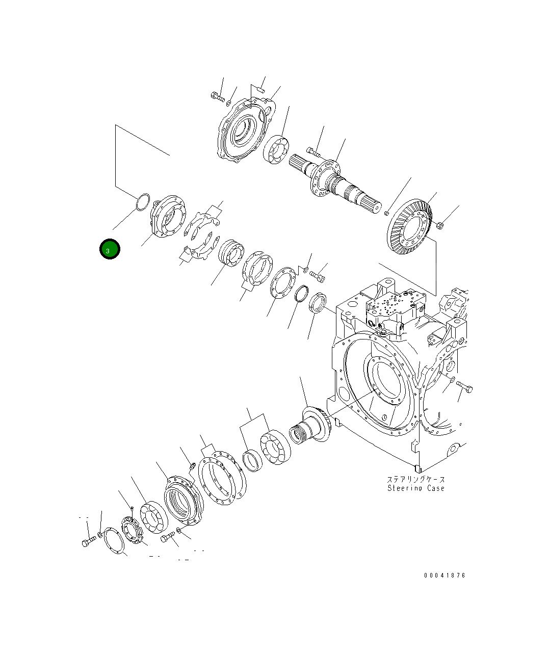Кольцо 07018-11004 Komatsu