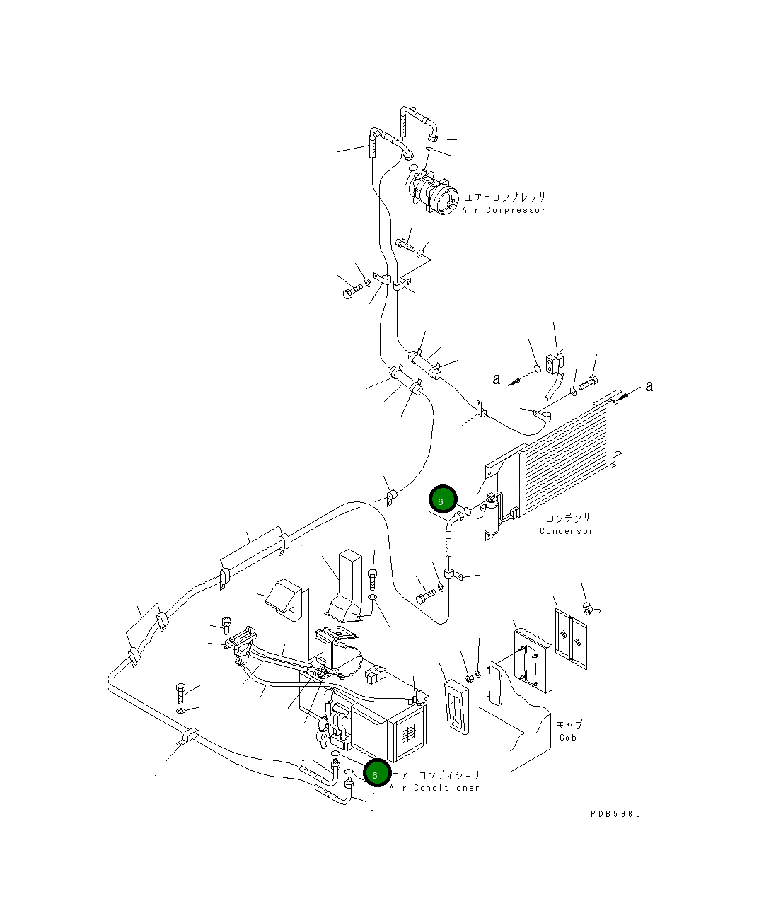 Кольцо уплотнительное (O-Ring) 20Y-979-K310 Komatsu