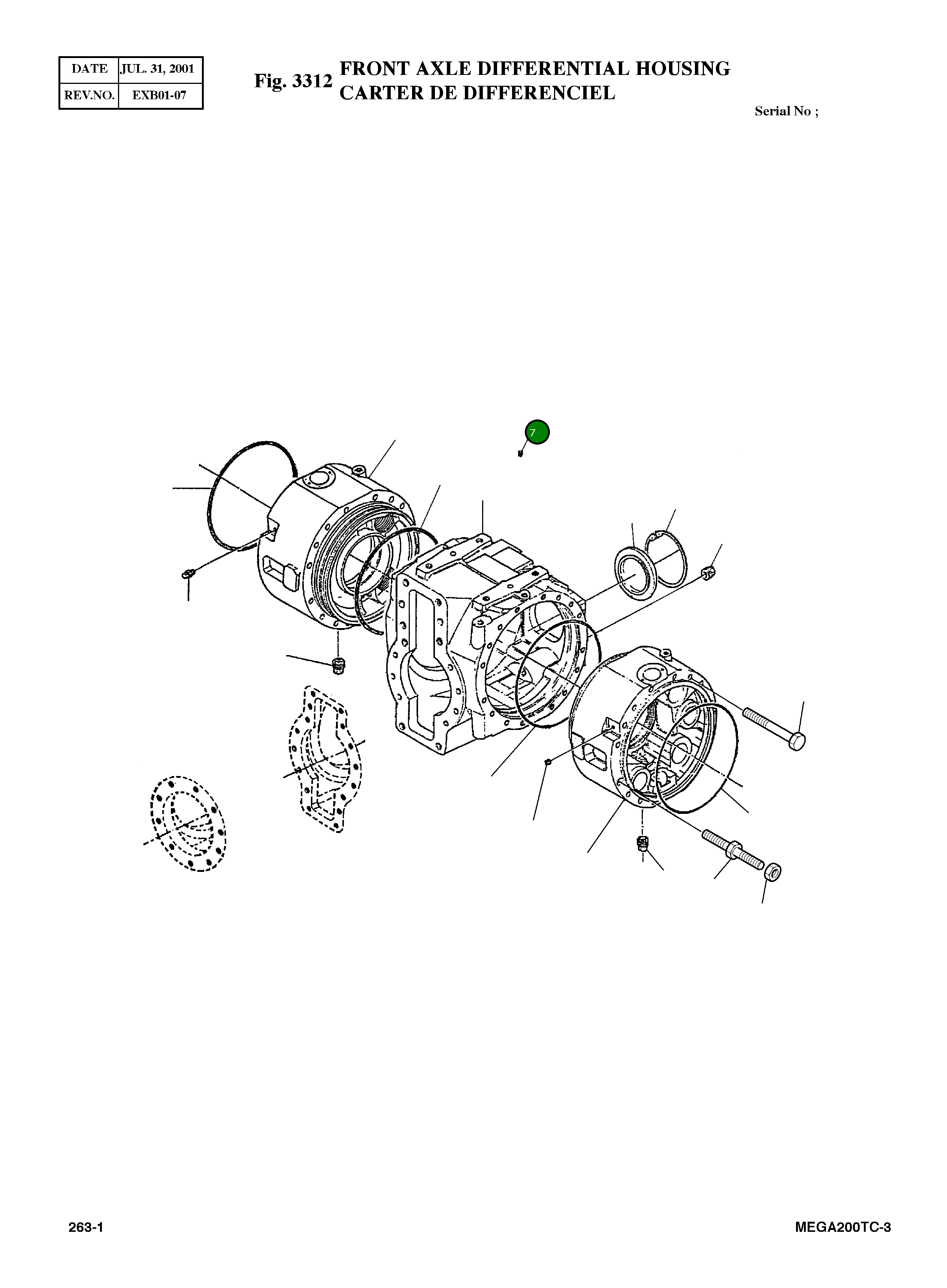 Болт 016.14.2739 Komatsu