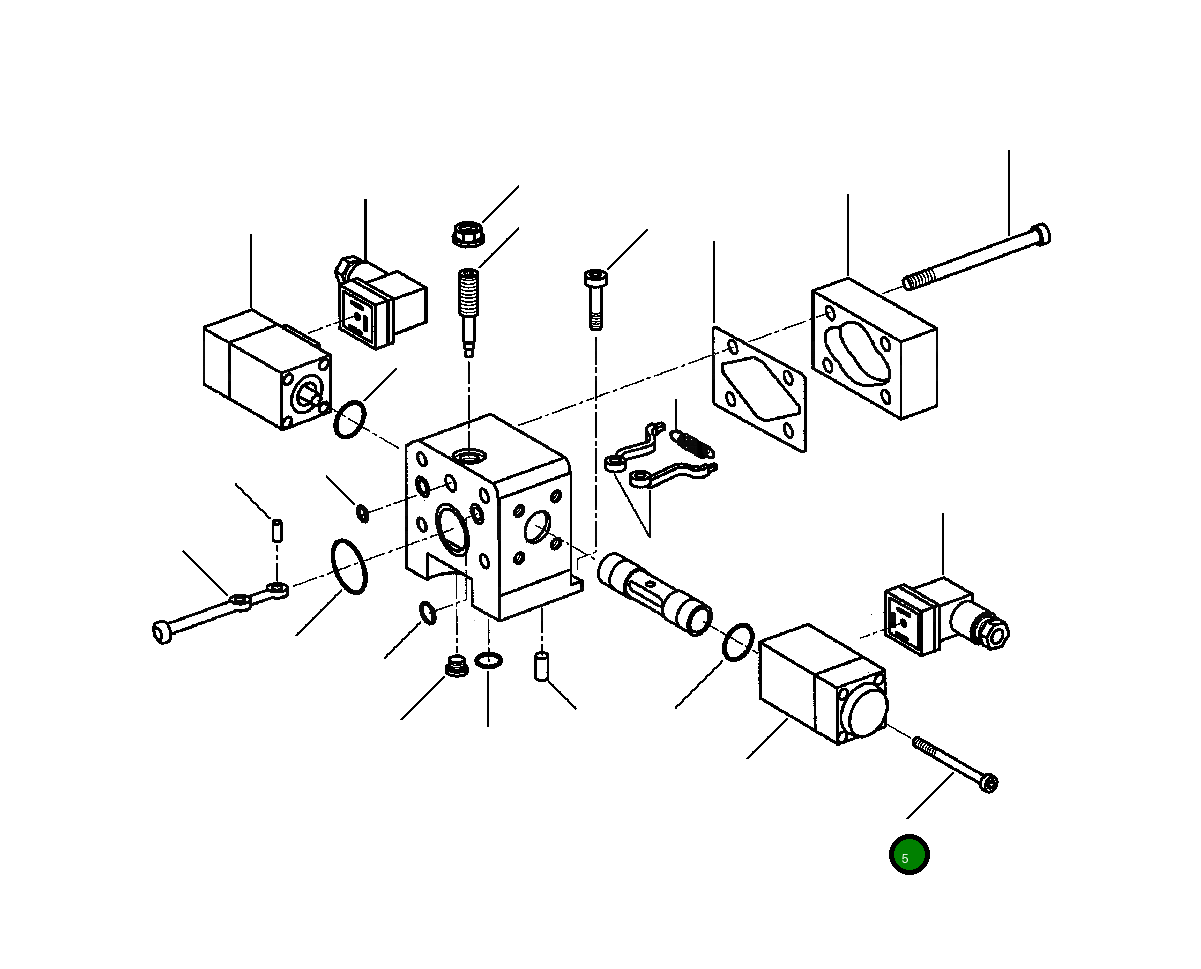 Болт 1438 710 H1  Komatsu