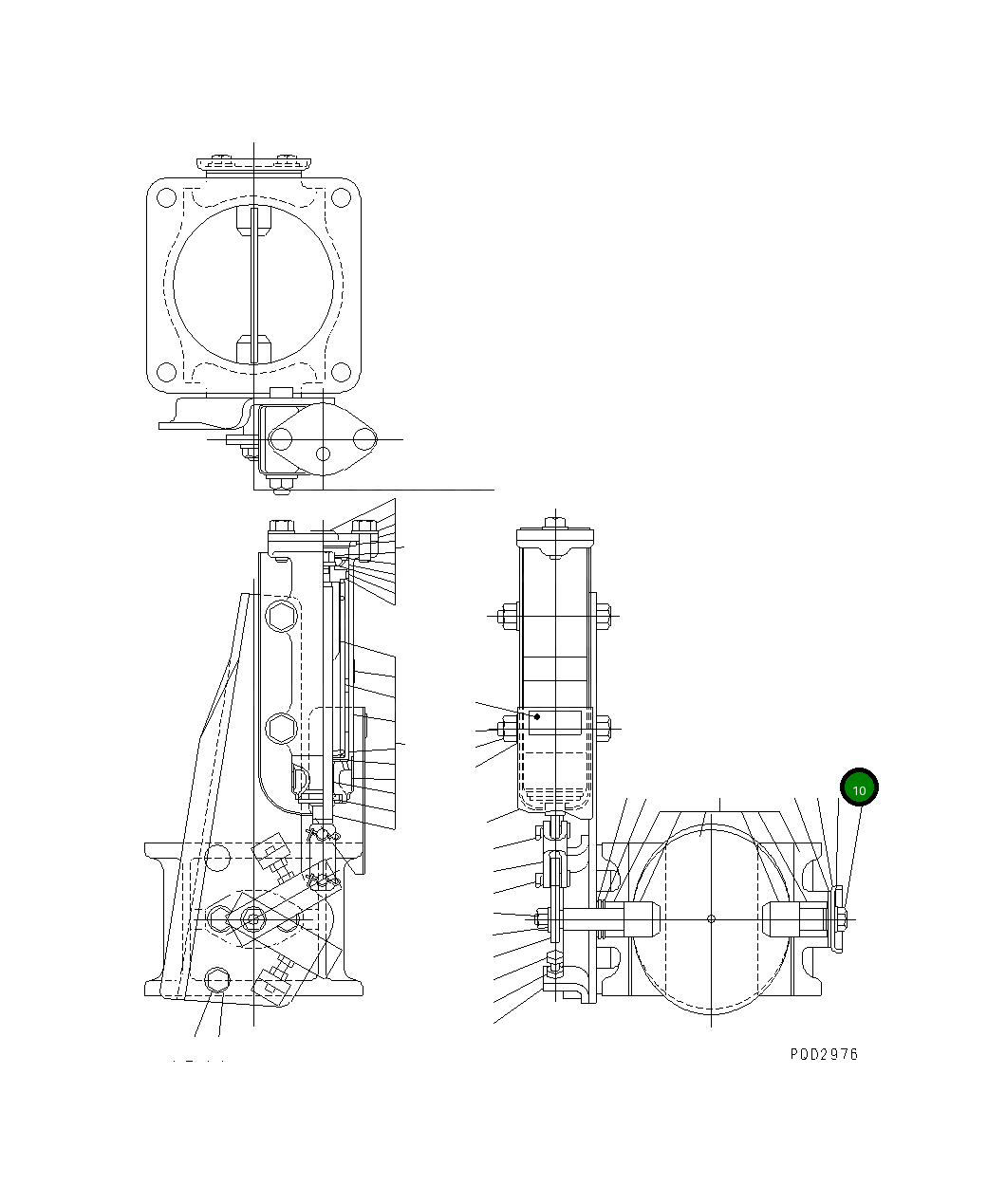 Болт JK0031-0816 Komatsu