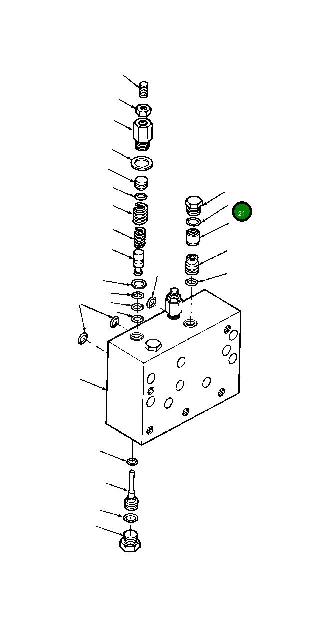 Кольцо уплотнительное (O-Ring) 21 433 R1  Komatsu