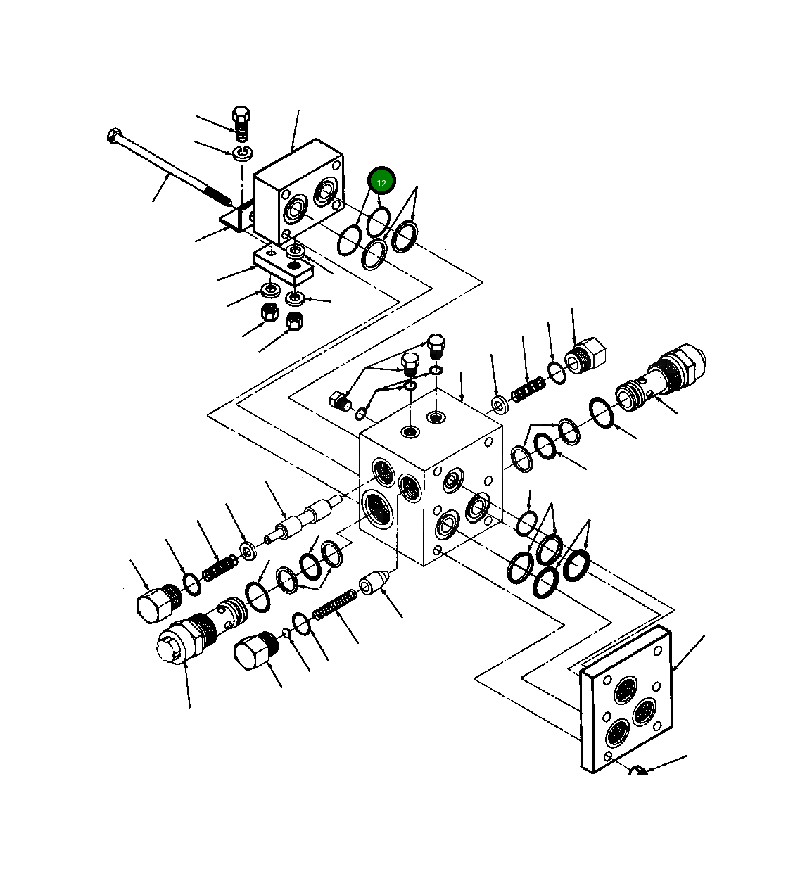 Кольцо уплотнительное (O-Ring) 11 554 H45 Komatsu