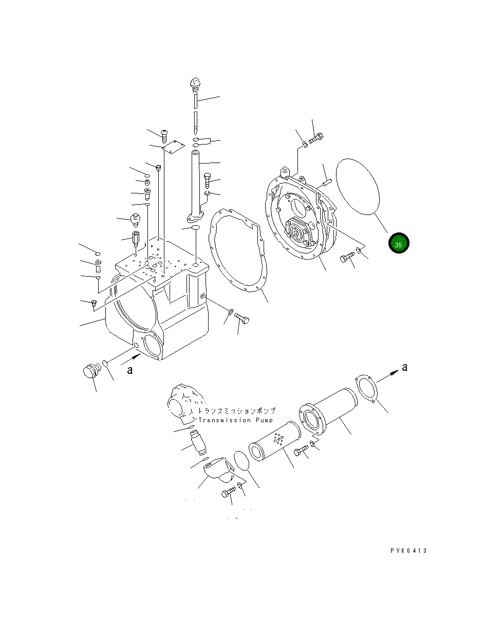 Кольцо уплотнительное (O-Ring) 07000-05280  Komatsu
