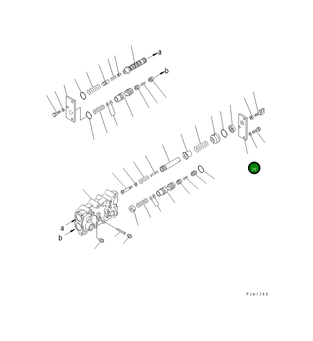 Крышка 14X-10-15811  Komatsu