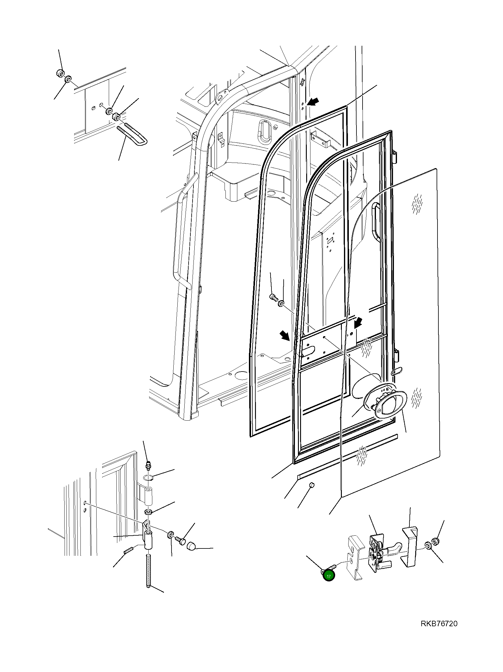Болт 2A1-54-15070 Komatsu