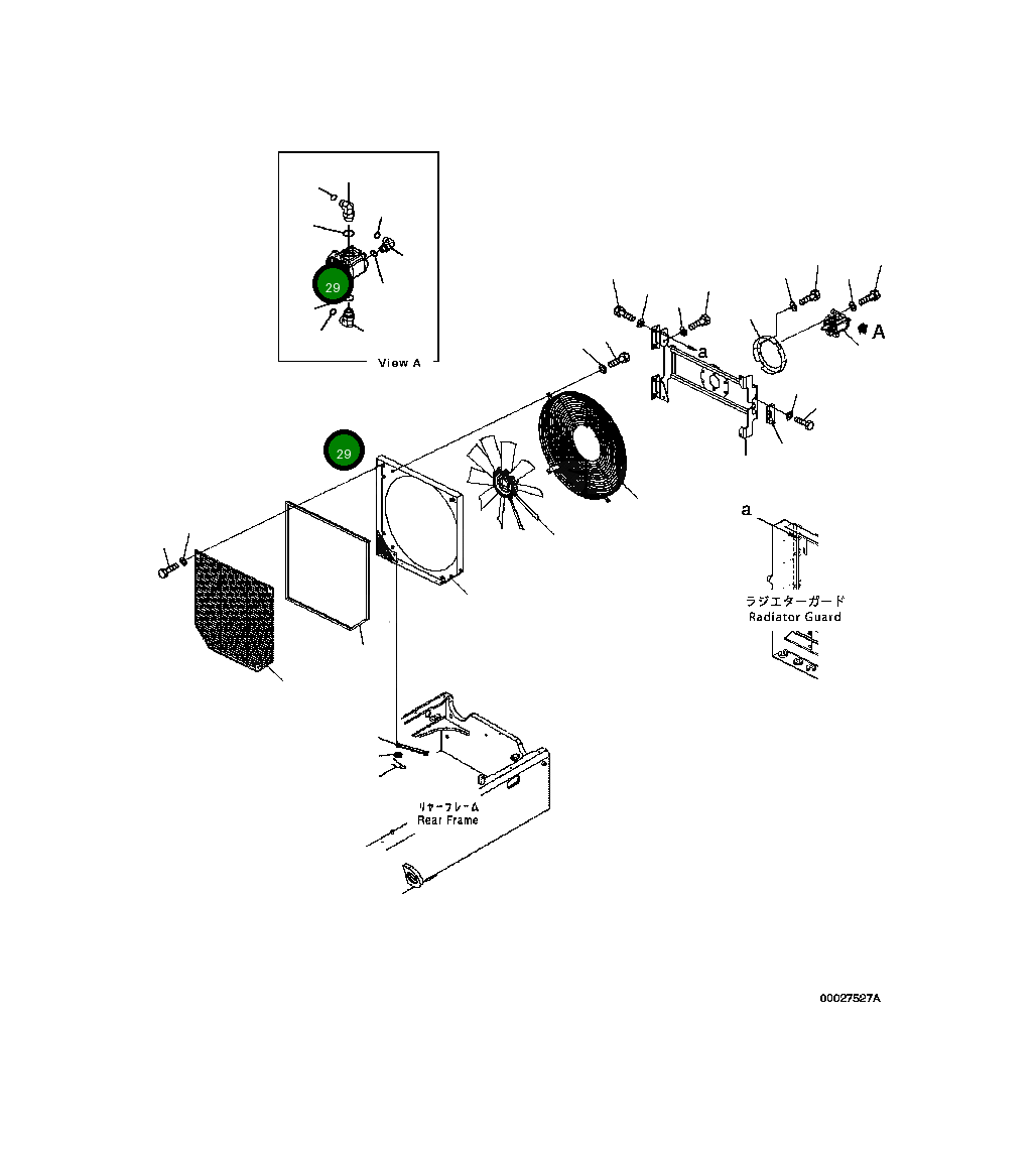 Кольцо уплотнительное (O-Ring) 417-03-B3330 Komatsu
