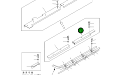 Клипса 8221-06-2150 Komatsu