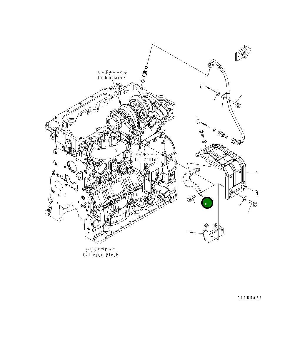Крышка 6751-11-2170 Komatsu