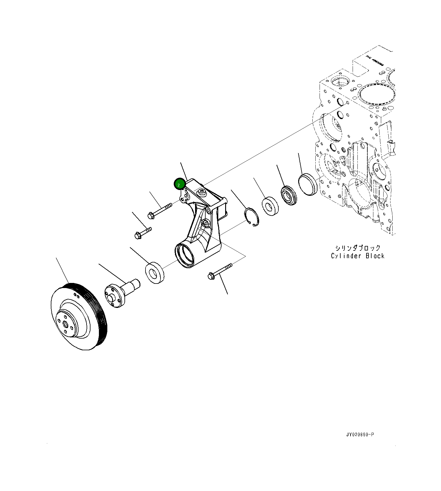 Кольцо 5296715  Komatsu