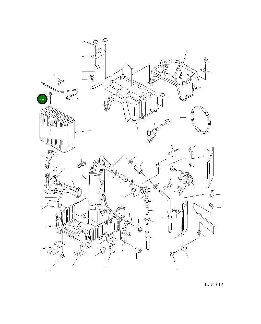 Болт ND949046-2130 Komatsu