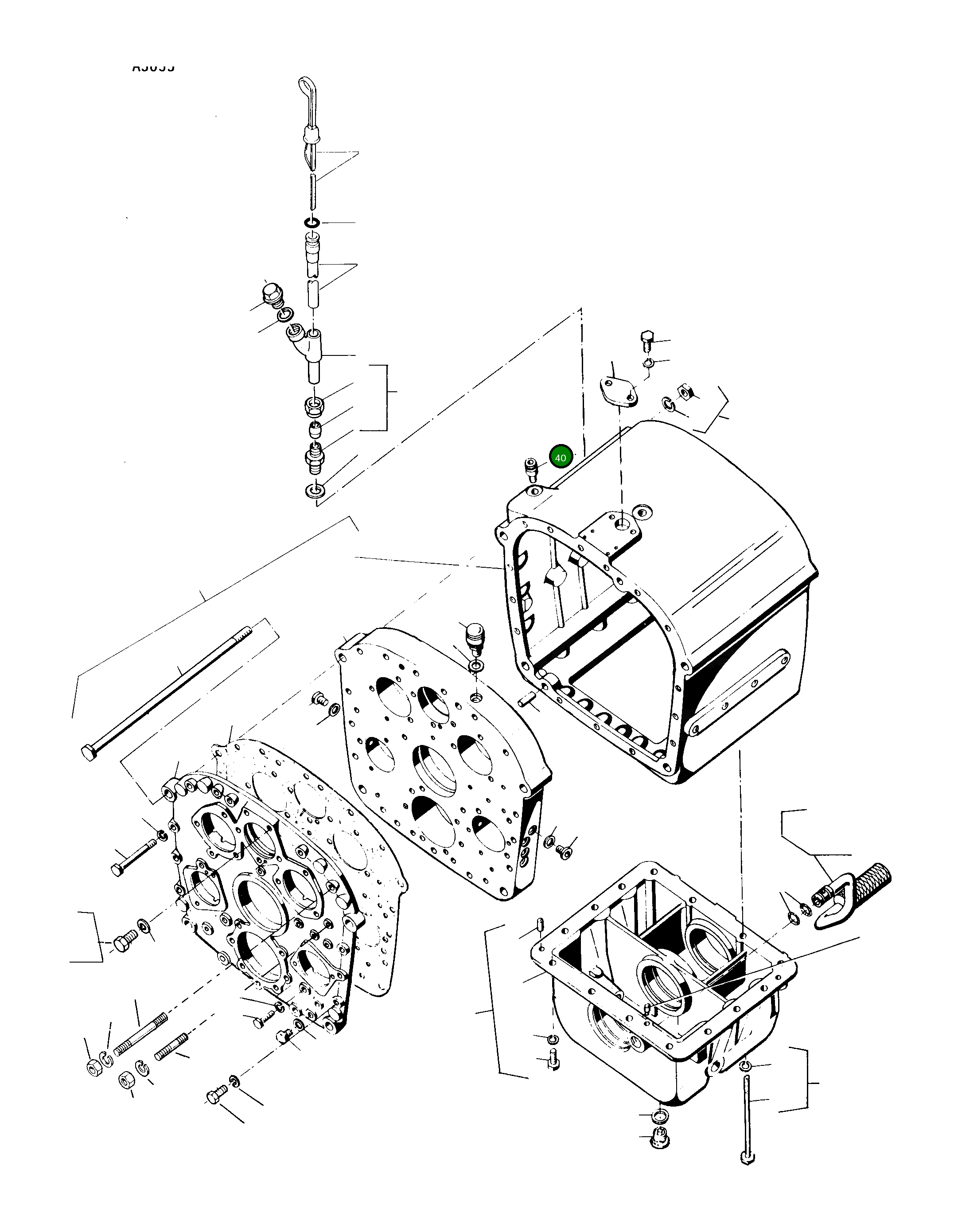 Крышка 1444367X1 Komatsu